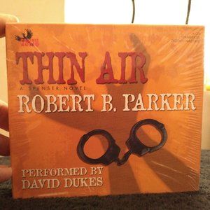 Thin air by Robert B Parker suspence Audio Book